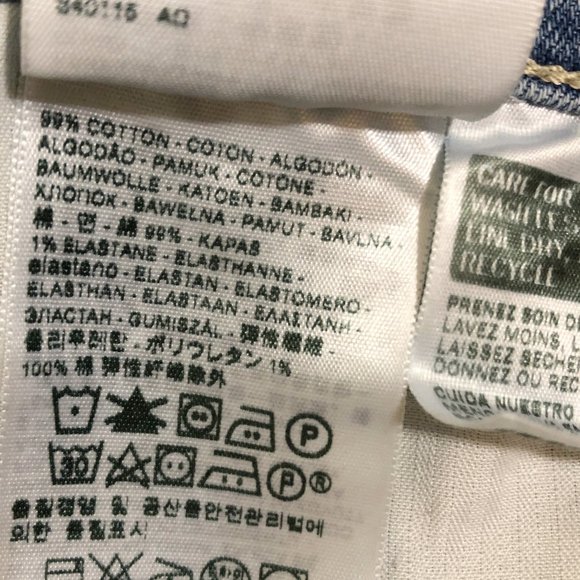 LEVI'S New Boyfriend Light Wash Jeans in Rolling Blues 27 - Picture 15 of 16